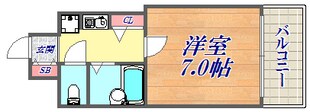 エスリード新神戸の物件間取画像